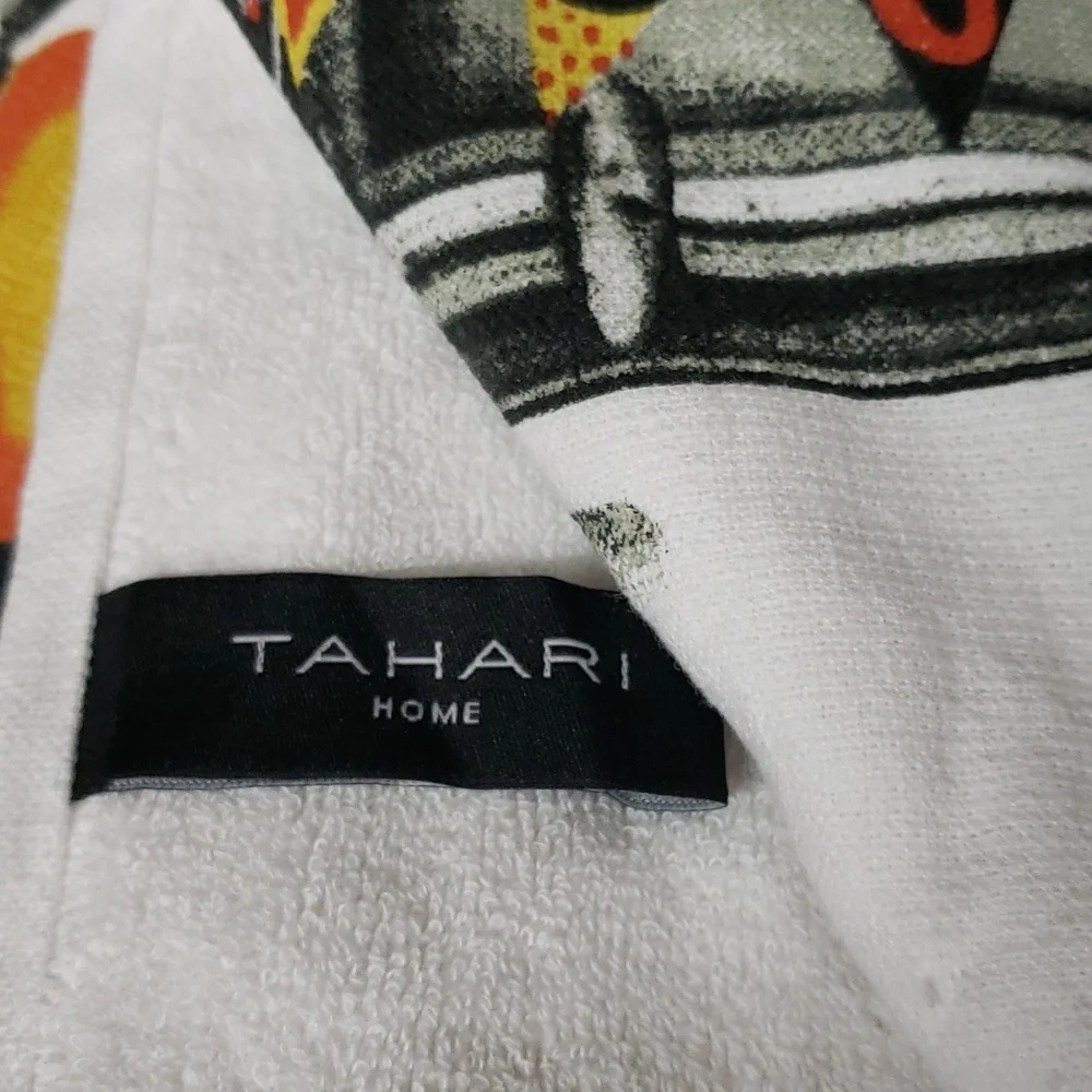 Tahari Boo! With Pumpkins, Truck and Spiders Kitchen Towel Set